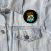 Weihnachten im Juli Hawaii Santa Surfen Sommer Str Button (Beispiel)