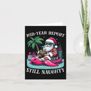 Weihnachten im Juli Hawaiian Naughty Christma Juli Karte