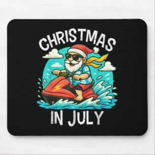 Weihnachten im Juli Hawaiian Xmas Palm Tree Su Mousepad