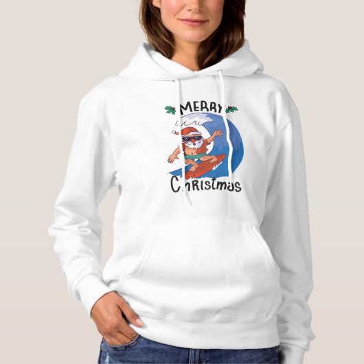 Weihnachten im Juli Hoodie (Vorderseite)