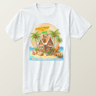 Weihnachten im Juli im Familienstyle T-Shirt