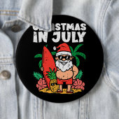 Weihnachten im Juli im sonnigen Sommer Button (Beispiel)