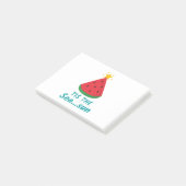 WEIHNACHTEN IM JULI IST DIE SAISON POST-IT KLEBEZETTEL (angewinkelt)