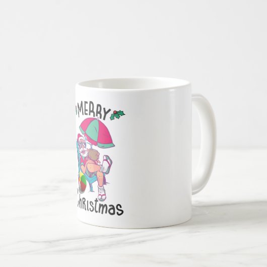 Weihnachten im Juli Kaffeetasse (VorderseiteRechts)
