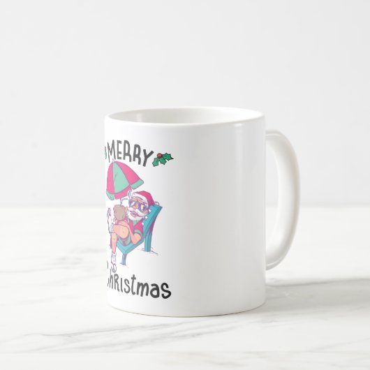 Weihnachten im Juli Kaffeetasse (VorderseiteRechts)