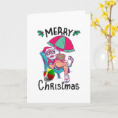 Weihnachten im Juli Karte (Gelbe Blume)