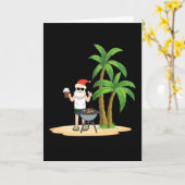 Weihnachten im Juli Karte (Gelbe Blume)