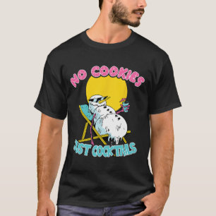 Weihnachten im Juli - Kein Keks, nur Schneemann mi T-Shirt