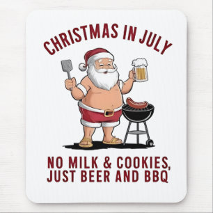 Weihnachten im Juli: Keine Milch, keine Kekse, nur Mousepad