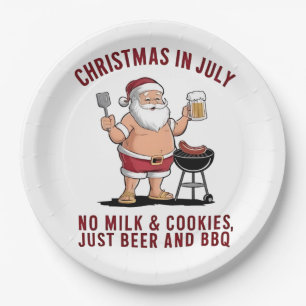Weihnachten im Juli: Keine Milch, keine Kekse, nur Pappteller