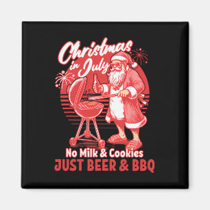 Weihnachten im Juli Keine Milch Kekse Nur Bbq Weih Magnet