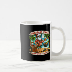 Weihnachten im Juli Keine Milch oder Kekse, nur Bi Kaffeetasse
