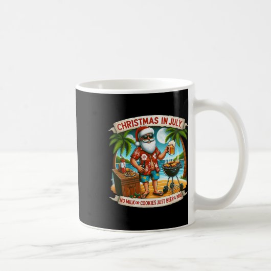 Weihnachten im Juli Keine Milch oder Kekse, nur Bi Kaffeetasse (Rechts)