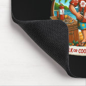 Weihnachten im Juli Keine Milch oder Kekse, nur Bi Mousepad (Ecke)