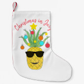 Weihnachten im Juli Kleiner Weihnachtsstrumpf (Vorderseite)