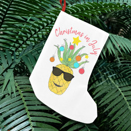 Weihnachten im Juli Kleiner Weihnachtsstrumpf