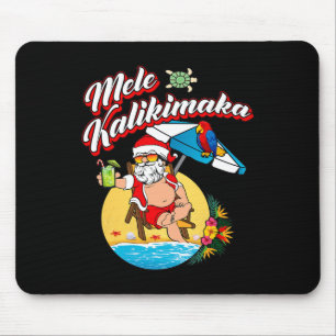 Weihnachten im Juli Lustiger Hawaiianischer Kinder Mousepad