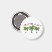 Weihnachten im Juli Magnet (Vorderseite/Rückseite)