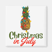 Weihnachten im Juli Magnet (Vorne)