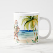Weihnachten im Juli mit dem Weihnachtsmann am Stra Jumbo-Tasse (Rechts)