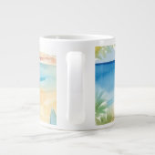 Weihnachten im Juli mit dem Weihnachtsmann am Stra Jumbo-Tasse (Rückseite)