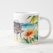 Weihnachten im Juli mit dem Weihnachtsmann am Stra Jumbo-Tasse (Rechts)