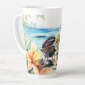 Weihnachten im Juli mit dem Weihnachtsmann am Stra Milchtasse (Linke Ecke)