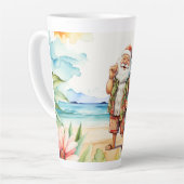 Weihnachten im Juli mit dem Weihnachtsmann am Stra Milchtasse (Linke Ecke)