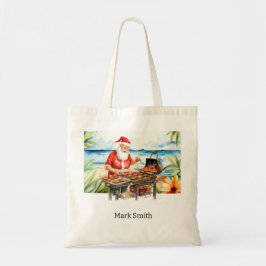 Weihnachten im Juli mit dem Weihnachtsmann am Stra Tragetasche