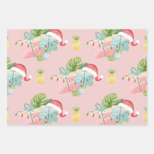 Weihnachten im Juli mit SANTA CLAUS Geschenkpapier Set (Vorderseite 2)