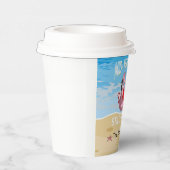 Weihnachten im Juli mit SANTA CLAUS Pappbecher (Rechts)