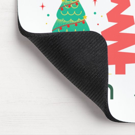 Weihnachten im Juli Mousepad (Ecke)
