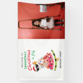 Weihnachten im Juli Naughty oder Nice Kleinkind Wi Banner (Vertikal)