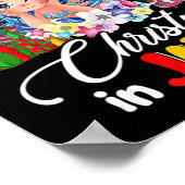 Weihnachten im Juli Niedlich Anime Mermaid Weihnac Poster (Ecke)