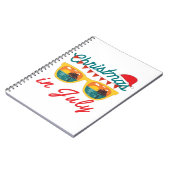 Weihnachten im Juli Notizblock (Linke Seite)