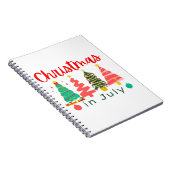 Weihnachten im Juli Notizblock (Rechte Seite)