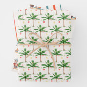 Weihnachten im Juli Palmen Tree, Sommer Weihnachte Geschenkpapier Set (Beispiel)