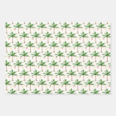 Weihnachten im Juli Palmen Tree, Sommer Weihnachte Geschenkpapier Set (Vorderseite)