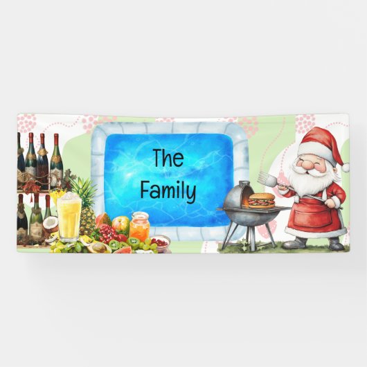 Weihnachten im Juli Party Banner (Horizontal)