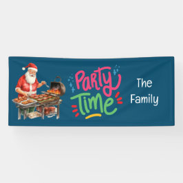 Weihnachten im Juli Party Barbecue Banner