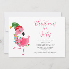 Weihnachten im Juli Party Einladung