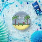 Weihnachten im Juli Party Pappteller (Party)