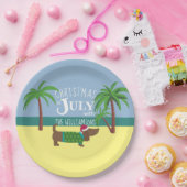 Weihnachten im Juli Party Pappteller (Party)