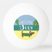 Weihnachten im Juli Party Ping Pong Ball Tischtennisball (Vorderseite)