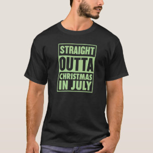 Weihnachten im Juli Party Retro 90er T-Shirt