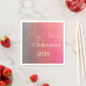 Weihnachten im Juli Party Serviette (Beispiel)