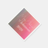 Weihnachten im Juli Party Serviette (Ecke)