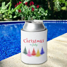 Weihnachten im Juli Party zum bunten Spaß Dosenkühler