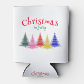 Weihnachten im Juli Party zum bunten Spaß Dosenkühler (Vorderseite)