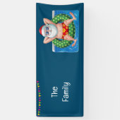 Weihnachten im Juli Pool Party Banner (Vertikal)